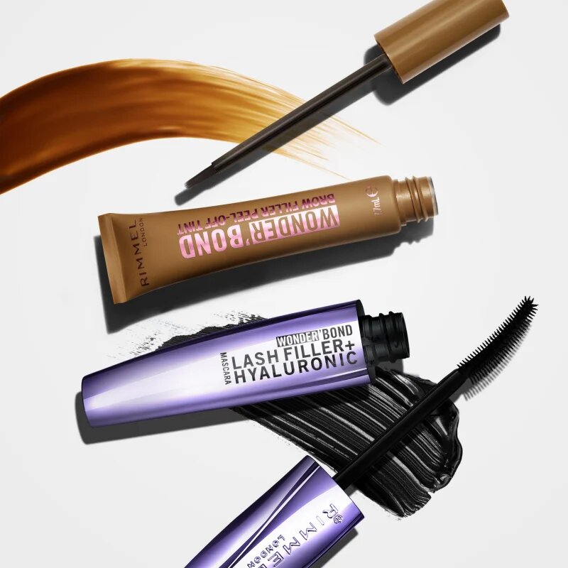 Rimmel Wonder'Bond gel na obočí odstín 001 Light Brown 7.7 ml