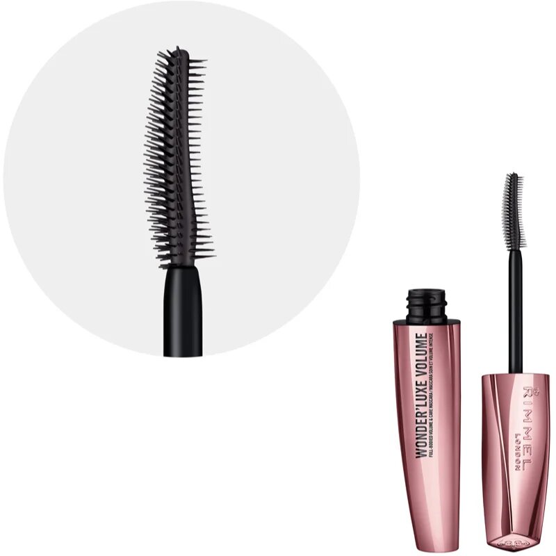 Rimmel Wonder'luxe Volume řasenka pro objem odstín 001 Black 11 ml