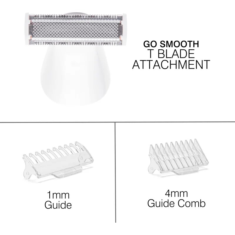 RIO Go Smooth 4-in-1 Lady Shaver & Bikini Trimmer dámský holicí strojek 4 v 1 1 ks