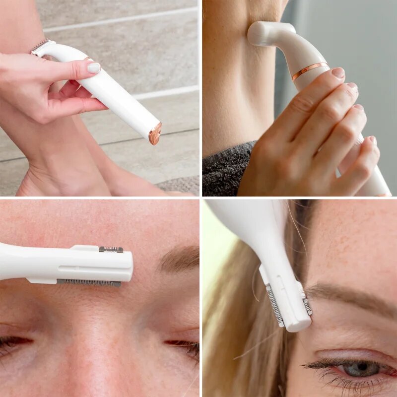 RIO Go Smooth 4-in-1 Lady Shaver & Bikini Trimmer dámský holicí strojek 4 v 1 1 ks
