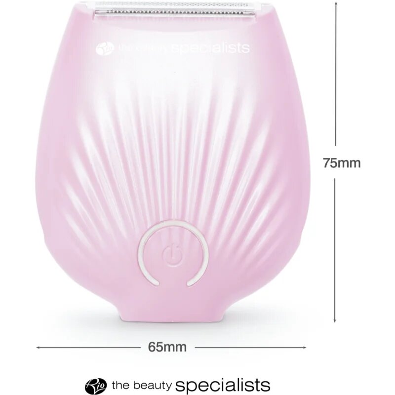 RIO Go Smooth dámský holicí strojek Pink Chrome 1 ks