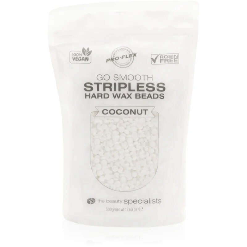RIO Hard Wax Beads Coconut voskové pecičky pro depilaci 500 g