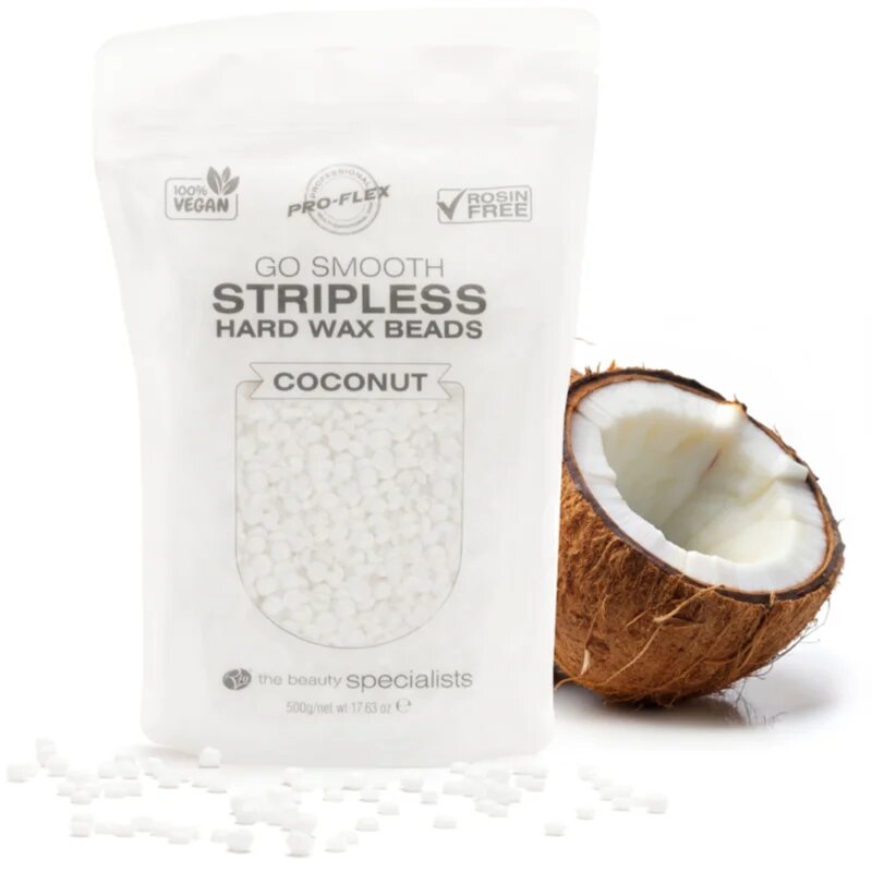 RIO Hard Wax Beads Coconut voskové pecičky pro depilaci 500 g