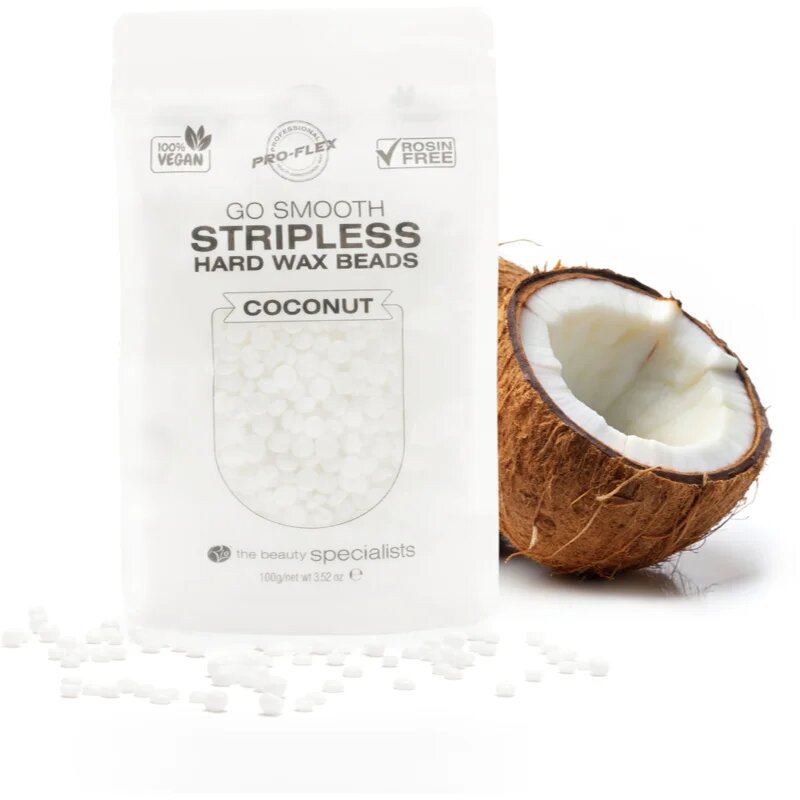 RIO Hard Wax Beads Coconut voskové pecičky pro depilaci 5x100 g