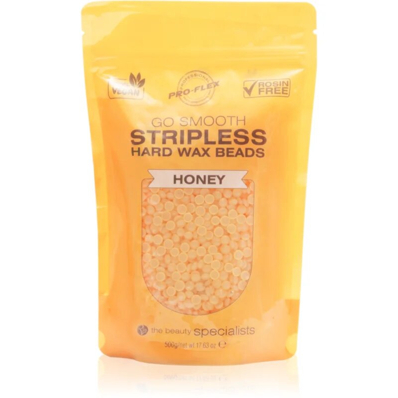 RIO Hard Wax Beads Honey voskové pecičky pro depilaci 500 g