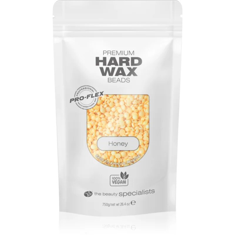 RIO Hard Wax Beads Honey voskové pecičky pro depilaci 750 g
