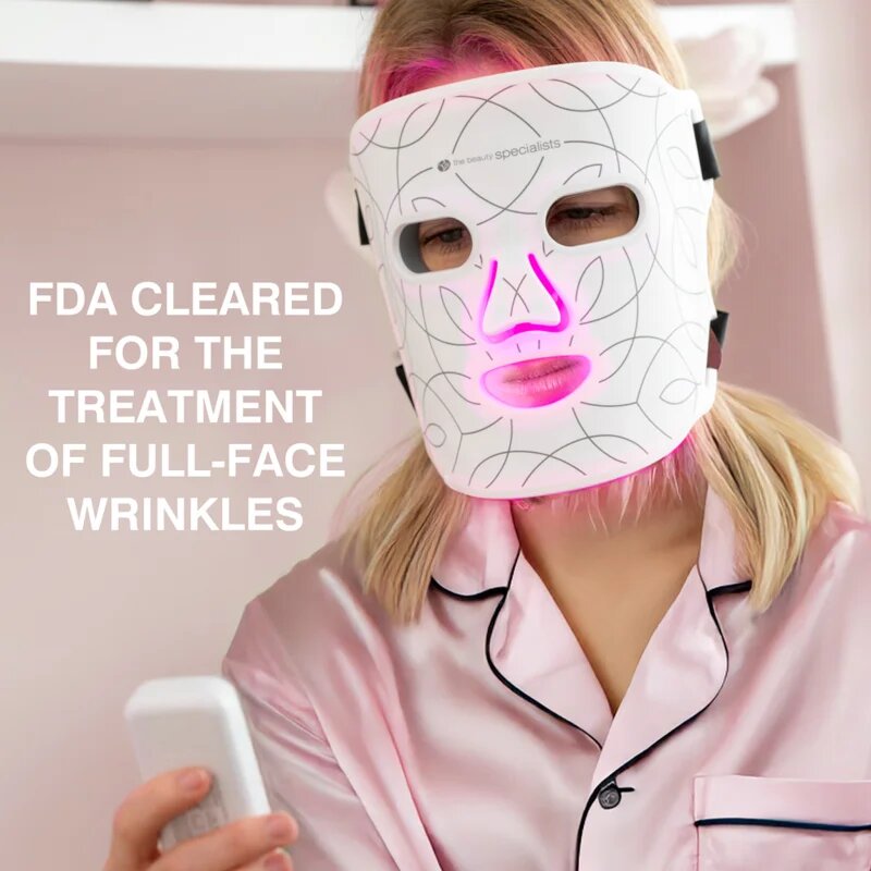 RIO LED Face Mask Advanced Anti-Aging obličejová LED maska 1 ks