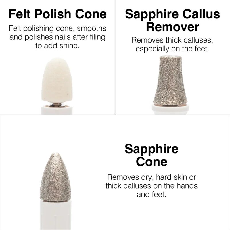 RIO Precision Pro Electric Nail File elektrický pilník na nehty 1 ks