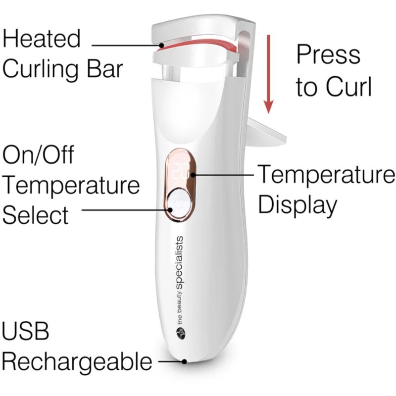 RIO Wow Lash Pro Heated Eyelash Curler kulma na řasy 1 ks
