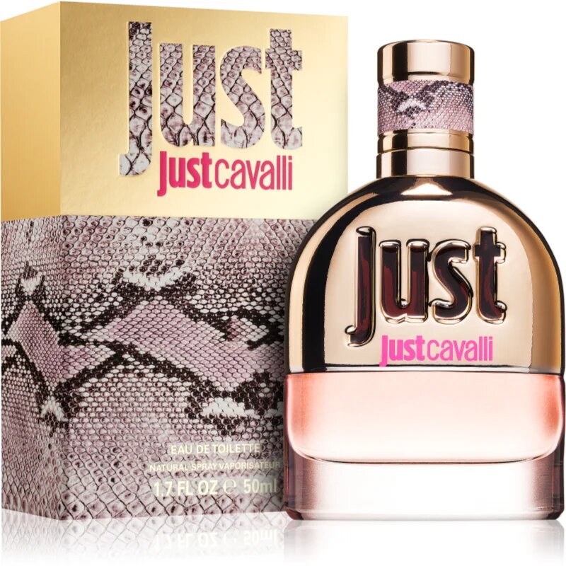 Roberto Cavalli Just Cavalli For Her toaletní voda pro ženy 50 ml