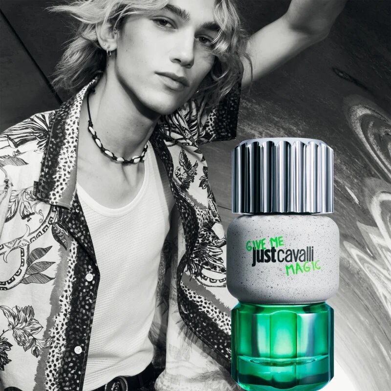Roberto Cavalli Just Cavalli Give Me Magic For Him toaletní voda pro muže 30 ml