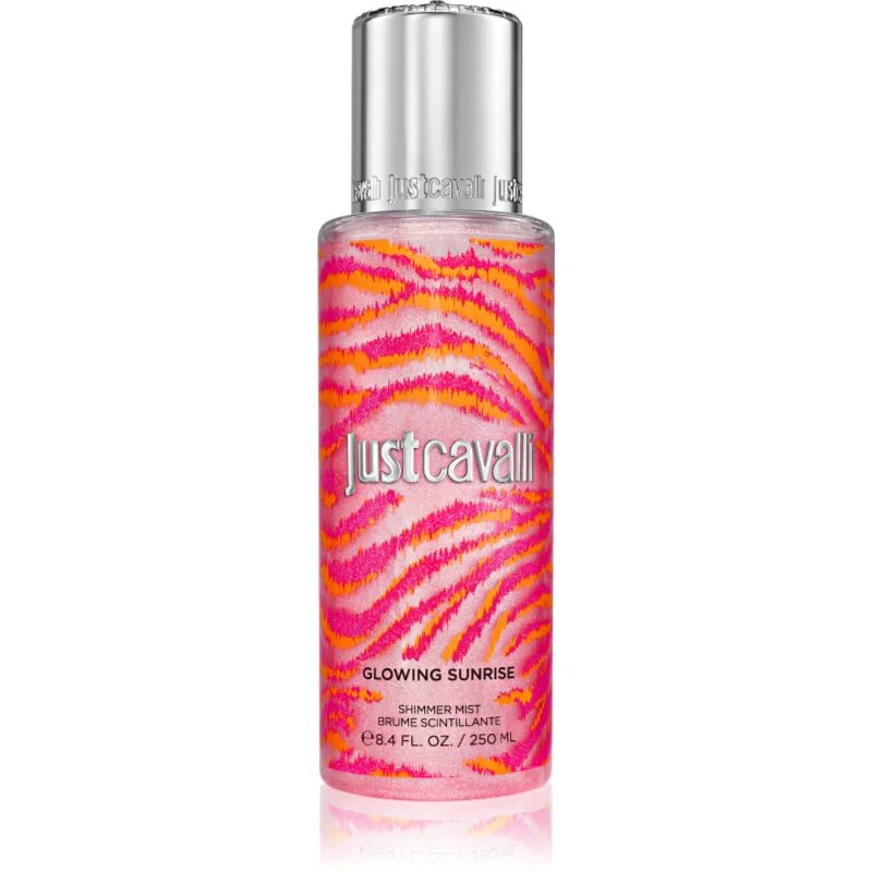 Roberto Cavalli Just Cavalli Glowing Sunrise rozjasňující mlha na tělo pro ženy 250 ml