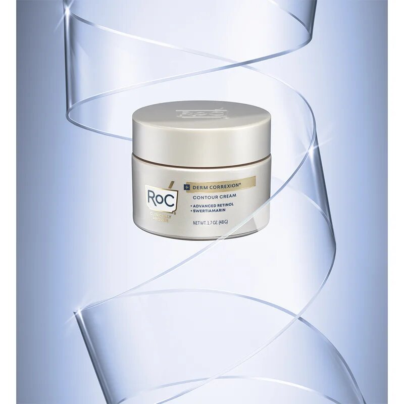RoC Derm Correxion Contour zpevňující protivráskový krém na obličej s retinolem 50 ml