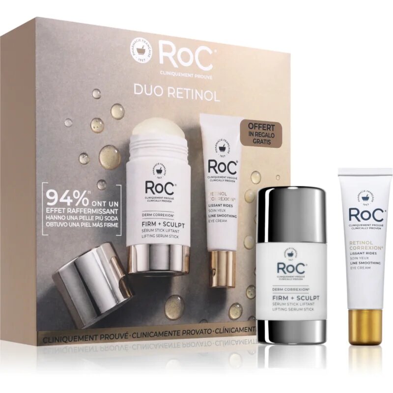 RoC Duo Retinol dárková sada proti vráskám