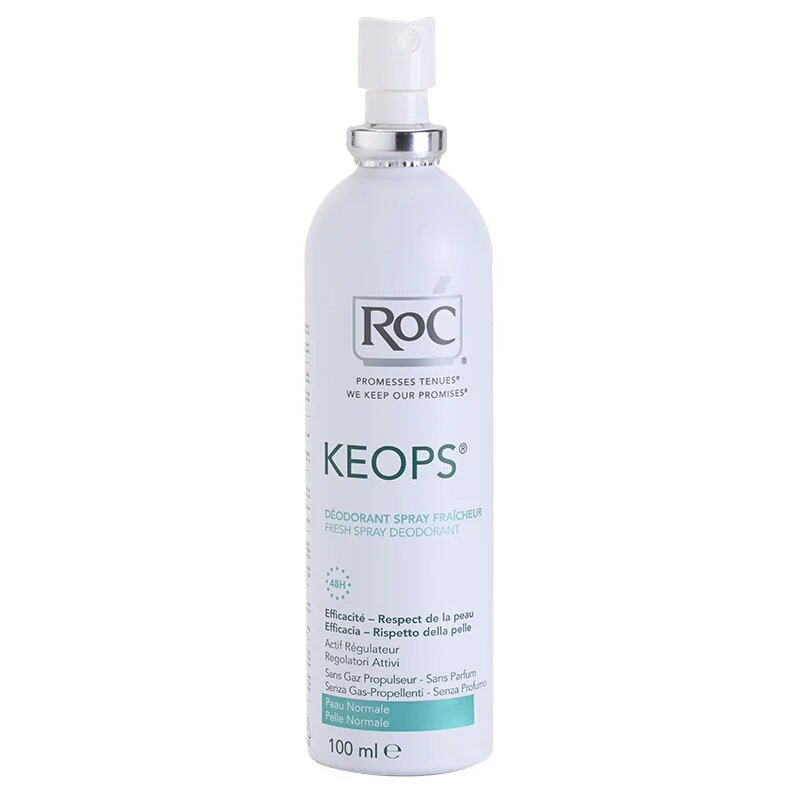 RoC Keops deodorant ve spreji 48h 100 ml