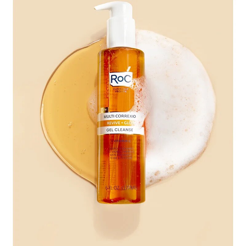 RoC Multi Correxion Revive + Glow revitalizační čisticí gel 177 ml