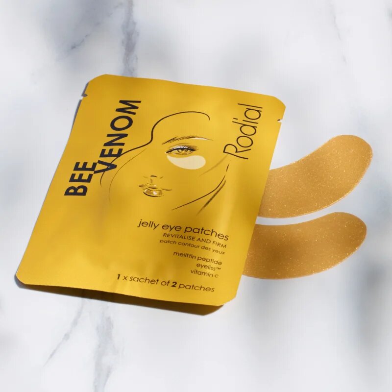 Rodial Bee Venom Jelly Eye Patches zpevňující gelové polštářky pod oči se zklidňujícím účinkem 2 ks