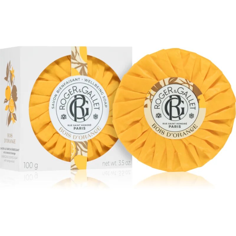 Roger & Gallet Bois d'Orange Wellbeing Soap parfémované mýdlo 100 g