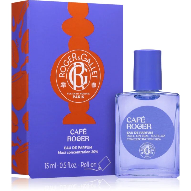Roger & Gallet Café Roger parfémovaná voda roll-on pro ženy 15 ml