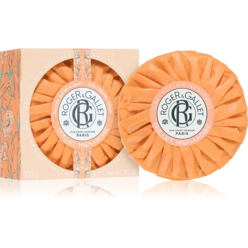 Roger & Gallet Carnation parfémované mýdlo 100 g