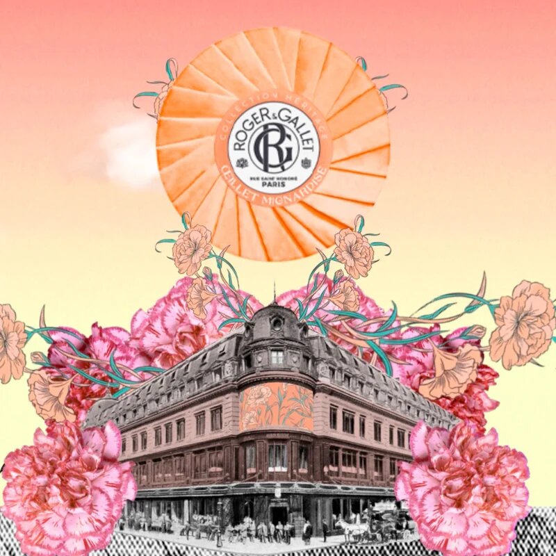 Roger & Gallet Carnation parfémované mýdlo 100 g