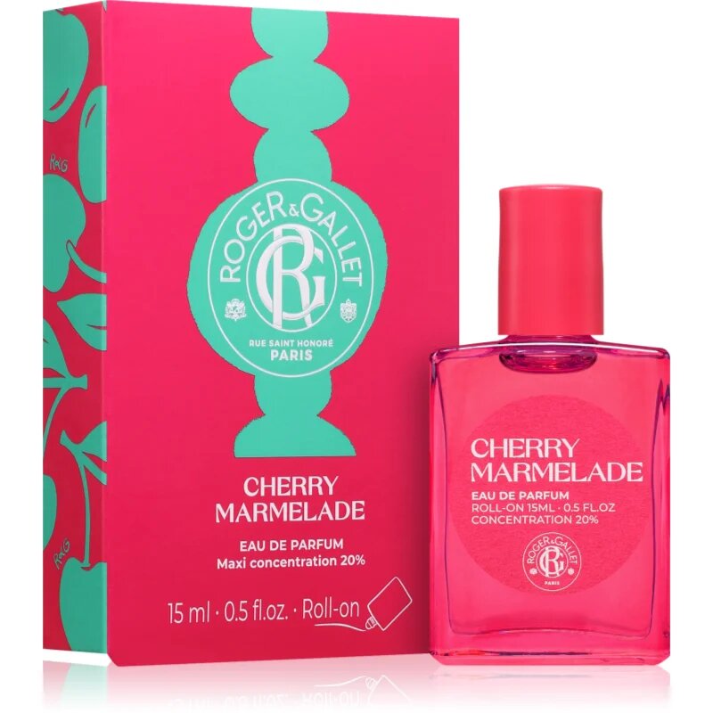 Roger & Gallet Cherry Marmelade parfémovaná voda roll-on pro ženy 15 ml