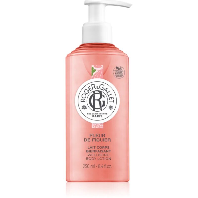 Roger & Gallet Fleur de Figuier parfémované tělové mléko pro ženy 250 ml