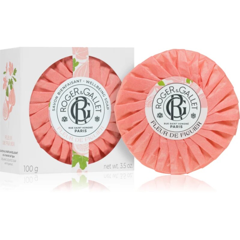 Roger & Gallet Fleur de Figuier tuhé mýdlo 100 g