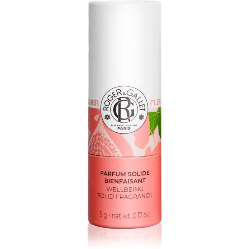 Roger & Gallet Fleur de Figuier Wellbeing Solid Fragrance tuhý parfém pro ženy 5 g