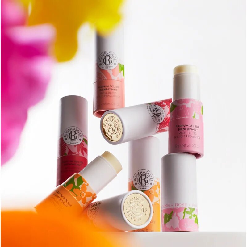 Roger & Gallet Fleur de Figuier Wellbeing Solid Fragrance tuhý parfém pro ženy 5 g
