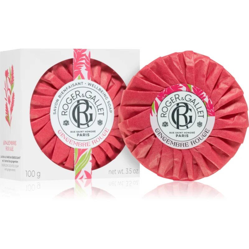 Roger & Gallet Gingembre Rouge parfémované mýdlo 100 g