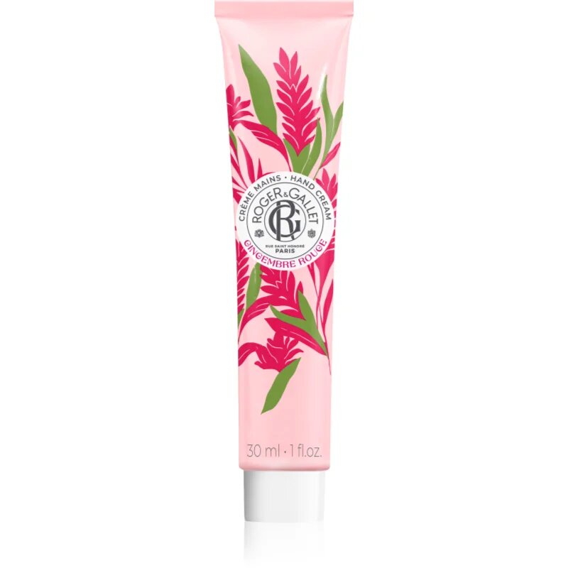 Roger & Gallet Gingembre Rouge výživný krém na ruce a nehty pro ženy 30 ml