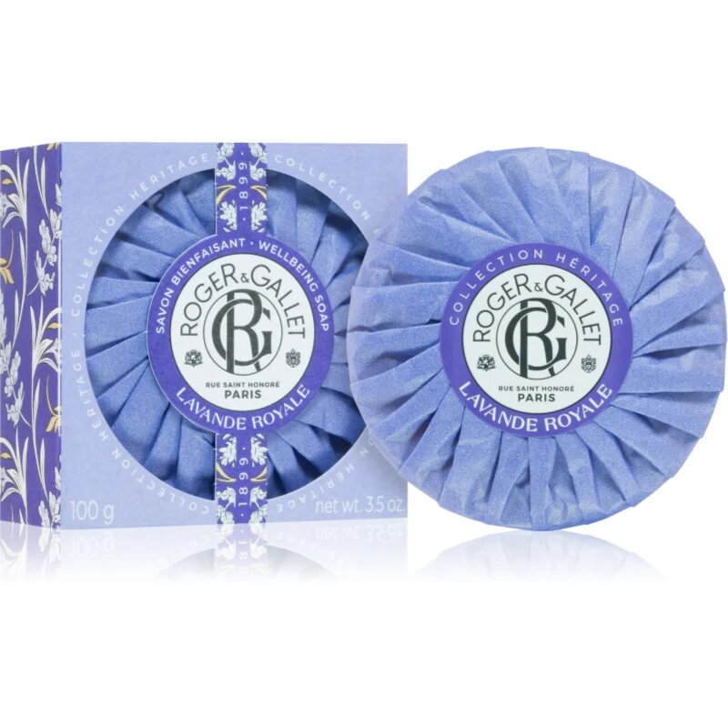 Roger & Gallet Lavande Royale parfémované mýdlo 100 g