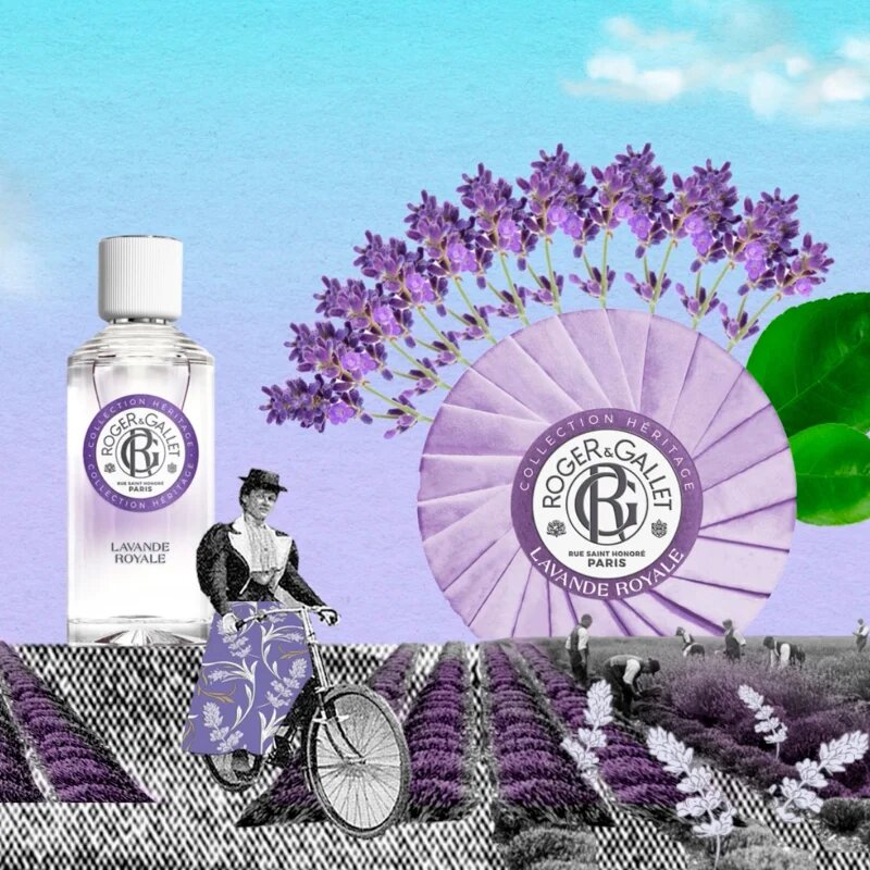 Roger & Gallet Lavande Royale parfémované mýdlo 100 g