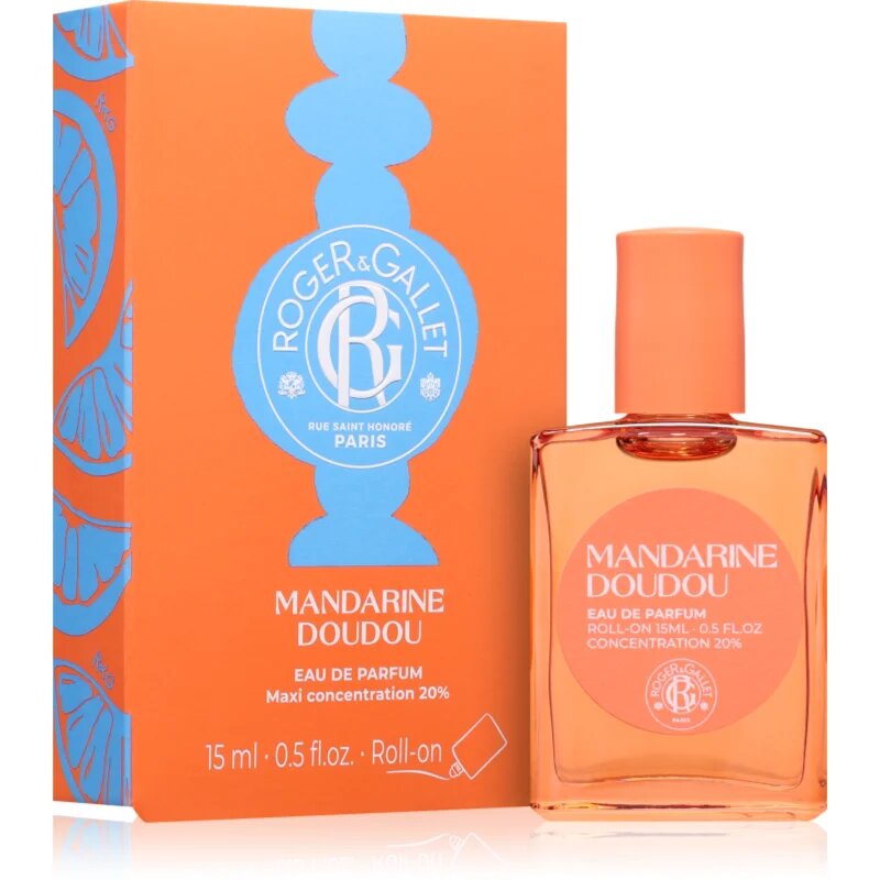 Roger & Gallet Mandarine Doudou parfémovaná voda roll-on pro ženy 15 ml