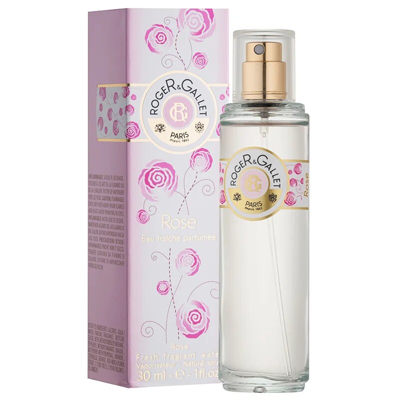 Roger & Gallet Rose osvěžující voda pro ženy 30 ml