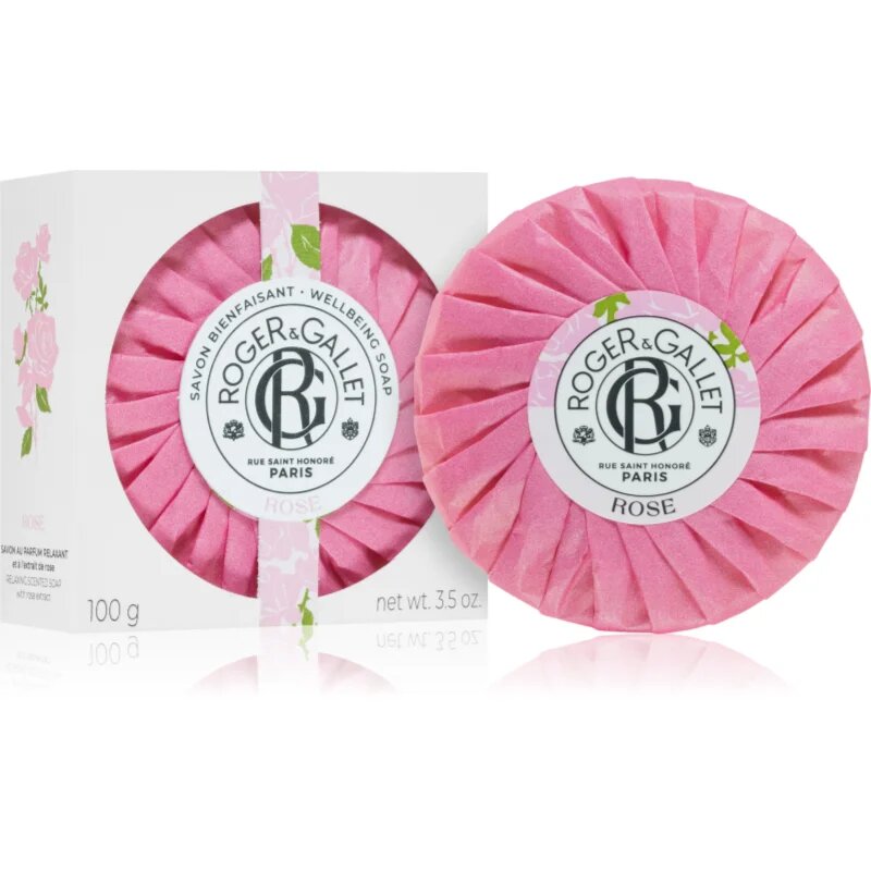 Roger & Gallet Rose parfémované mýdlo 100 g