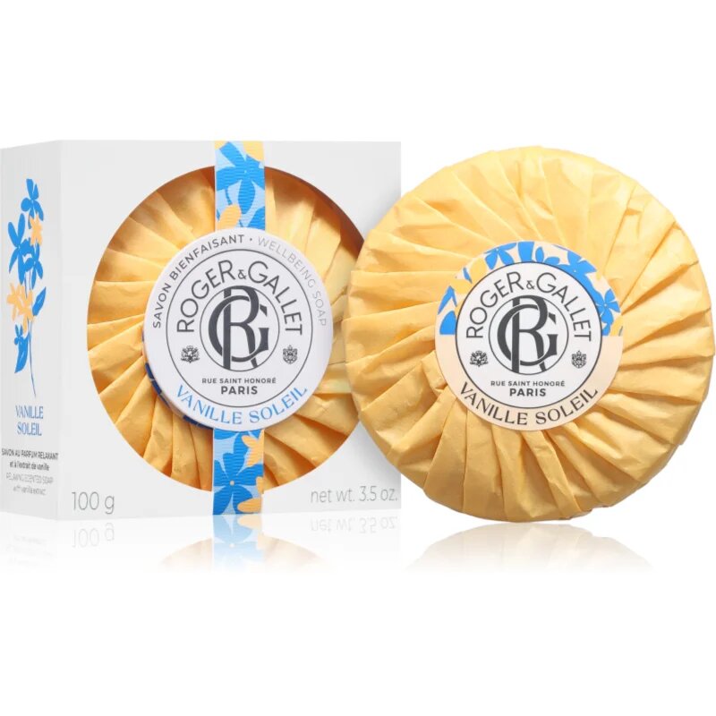 Roger & Gallet Vanille Soleil parfémované mýdlo 100 g