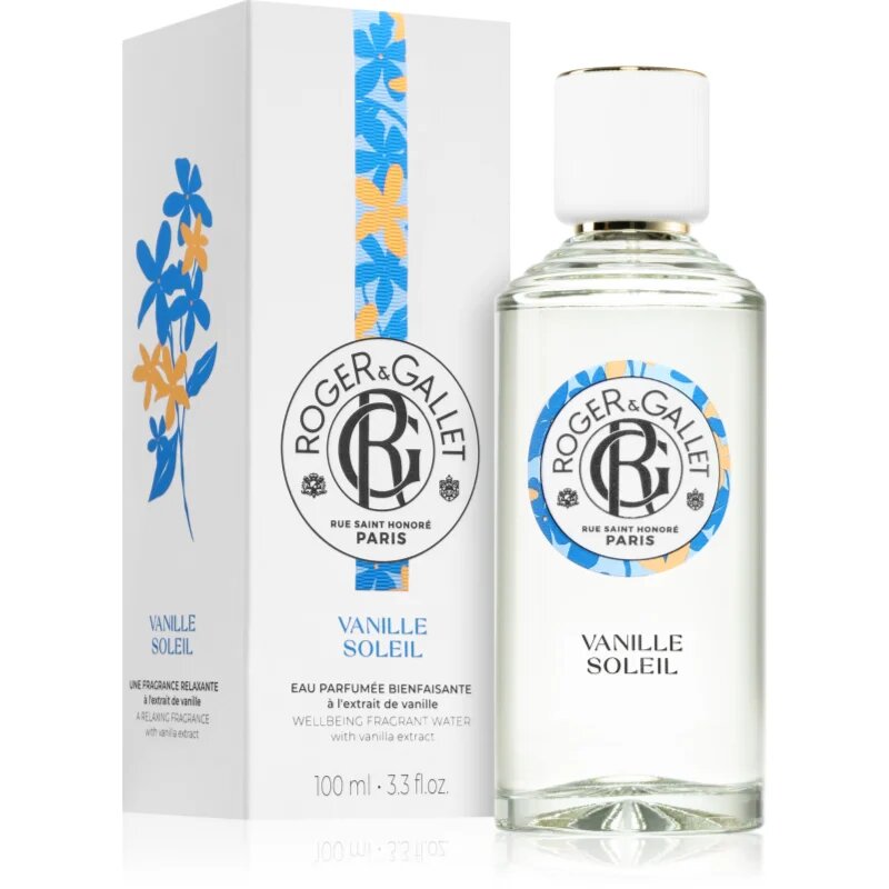 Roger & Gallet Vanille Soleil Wellbeing Fragrant Water parfémovaná voda pro ženy 100 ml