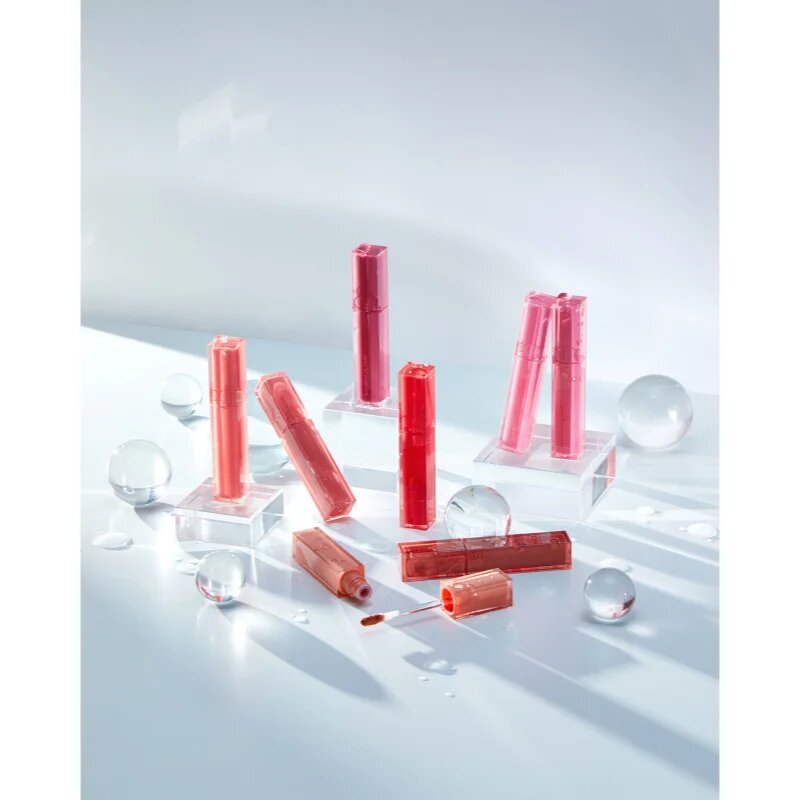 rom&nd Dewy Ful Water Tint dlouhotrvající lesk na rty odstín #06 Thulian 5 g