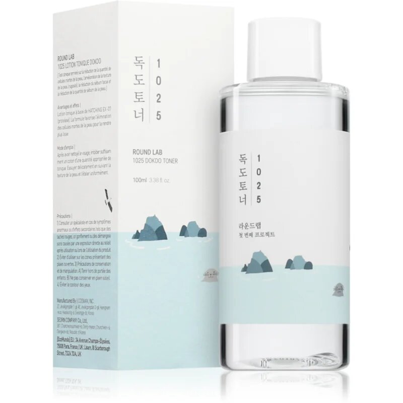 ROUND LAB 1025 Dokdo Toner jemné exfoliační tonikum s hydratačním účinkem 100 ml