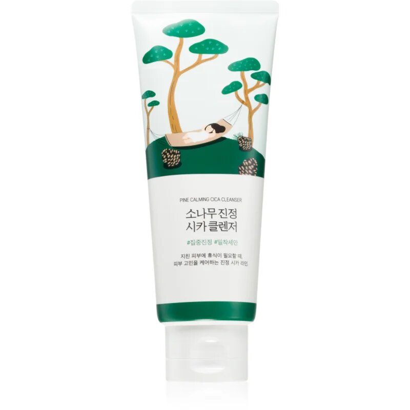 ROUND LAB Pine Calming Cica Cleanser jemný čisticí gel se zklidňujícím účinkem 150 ml