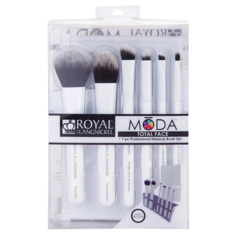 Royal and Langnickel Moda Total Face sada štětců 6 ks