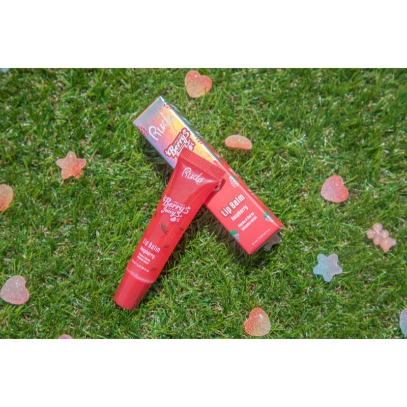 Rude Cosmetics Berry Juicy hydratační balzám na rty odstín Raspberry 10 ml
