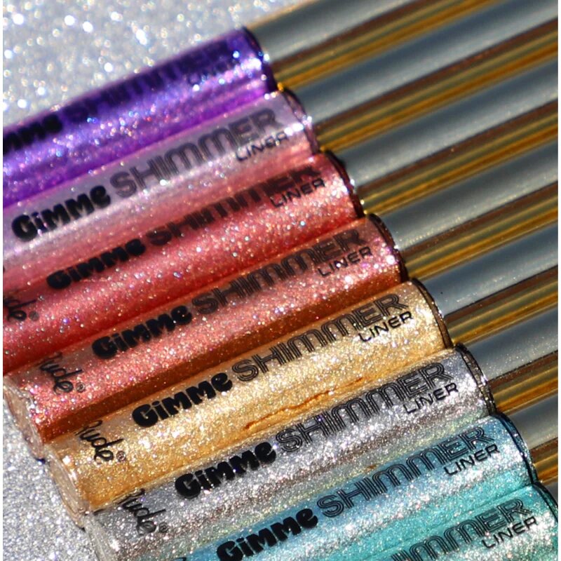 Rude Cosmetics Gimme Shimmer dlouhotrvající oční linky odstín Diamond 2.5 g
