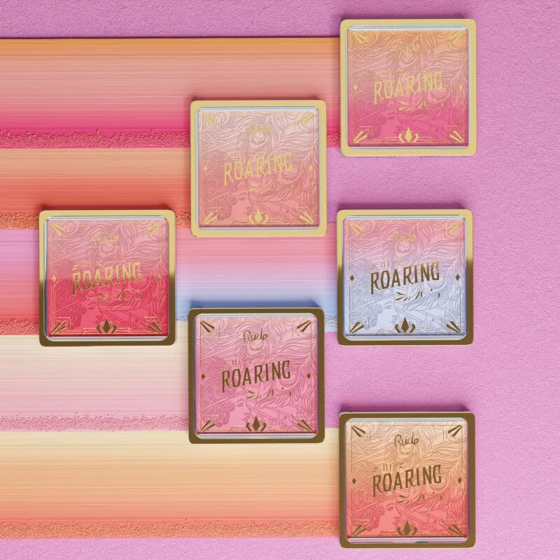 Rude Cosmetics The Roaring 20's Ombre Blush pudrová tvářenka odstín Glamorous 10 g