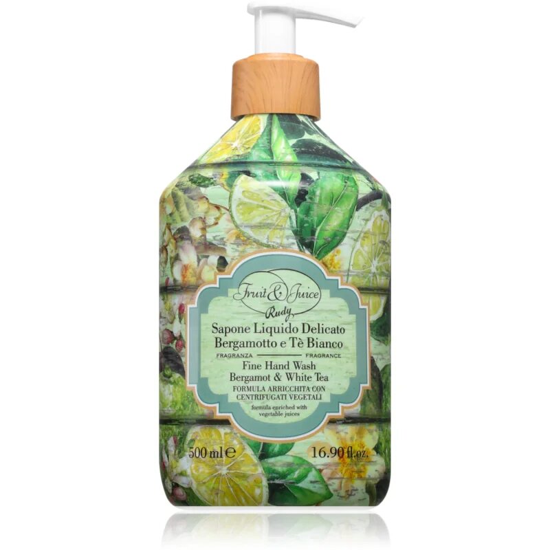 Rudy - Le Maioliche Bergamot & White Tea Fine tekuté mýdlo 500 ml