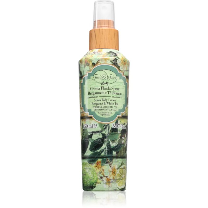 Rudy - Le Maioliche Bergamotto & White Tea tělový sprej 150 ml