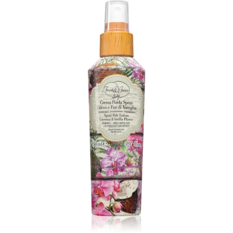 Rudy - Le Maioliche Cocco e Fiori di Vaniglia tělový sprej 150 ml