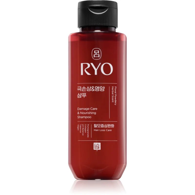 RYO Damage Care & Nourishing Shampoo intenzivně regenerační šampon pro poškozené vlasy 180 ml